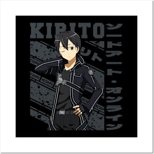 Kirito Posters and Art